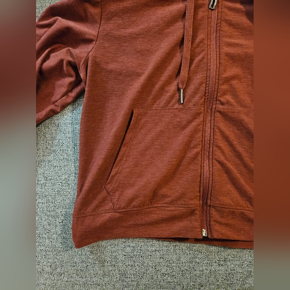 Comfy Burnt Orange Hoodie - Picture 4 of 5